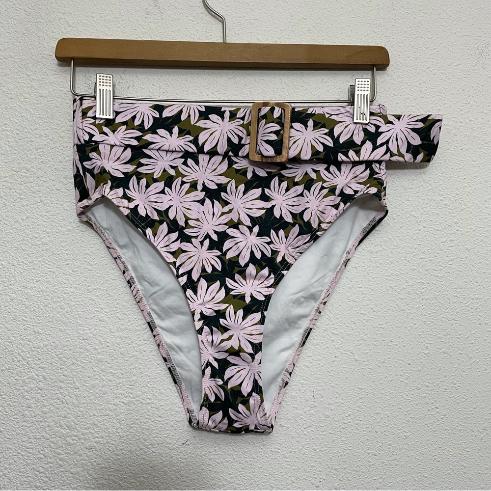 Alexandra Miro Floral Swim Bottom Large